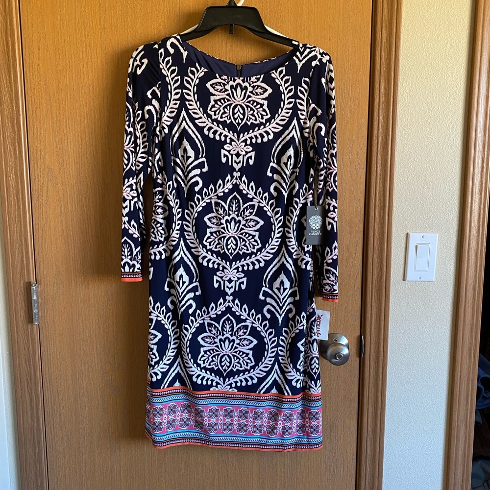 NWT Vince Camuto zip back dress women’s size 4